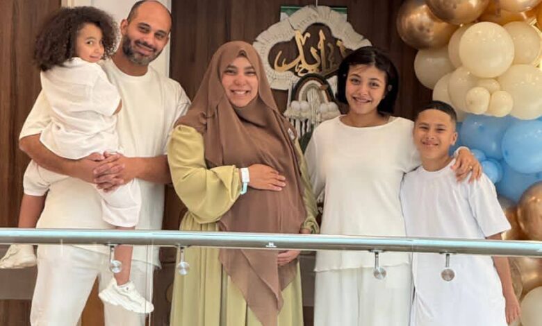 عيد "زايد" الصغير يكشف عن أسرة سمر نديم الكبيرة