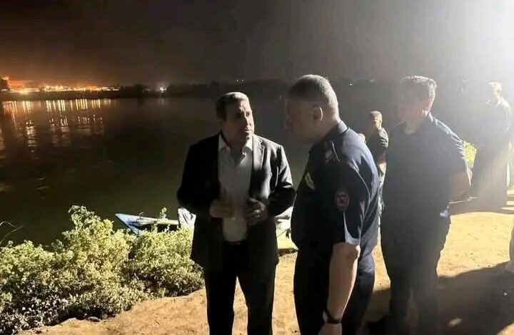 محافظ أسيوط يتابع حادث سقوط تروسيكل بنهر النيل ويوجه بتقديم الدعم الكامل للمتضررين