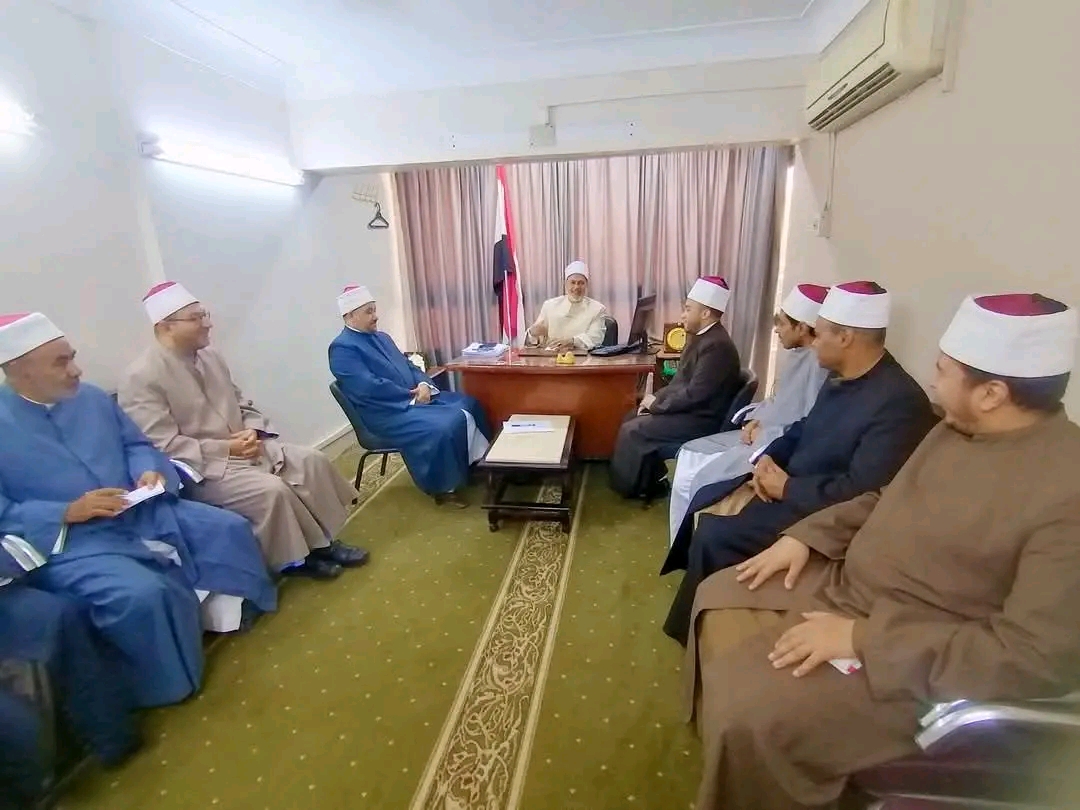 وكيل وزارة الأوقاف ببني سويف يقدم الشكر لقيادات الدعوة والمتابعة على جهودهم في تنظيم ساحات صلاة عيد الأضحى المبارك