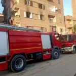 السيطرة على حريق هائل ببرج سكني في الفيوم.. وإصابة 5 أشخاص
