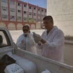 مديرية الطب البيطري تقود حملة لتحصين الكلاب الضالة ضد السعار بحي الجنوب ببورسعيد.