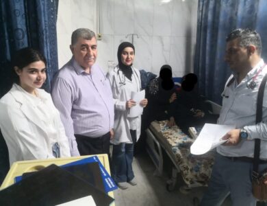 فرع الطب الباطني في كلية طب المستنصرية يجري الامتحان النهائي العملي السريري لطلبة المرحلة السادسة في ردهات مستشفى اليرموك التعليمي