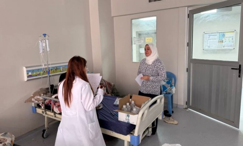 فرع طب الأطفال في كلية طب المستنصرية يجري الامتحانات السريرية العملية النهائية لطلبة المرحلة السادسة في ردهات مستشفى الطفل المركزي
