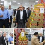 محافظ المنيا يطمئن على توافر المخزون الاستراتيجي للسلع الأساسية ويؤكد علي مراقبه الأسواق .