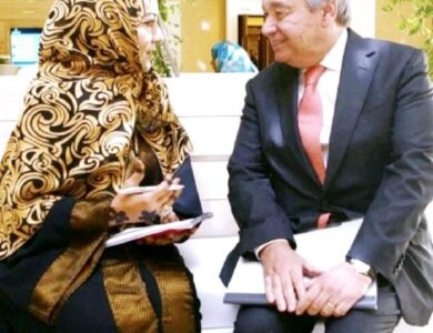 إختيار الإعلامية السودانية عايدة القمش مستشارة بالمنظمة الدولية للدفاع عن حقوق المرأة في أمريكا