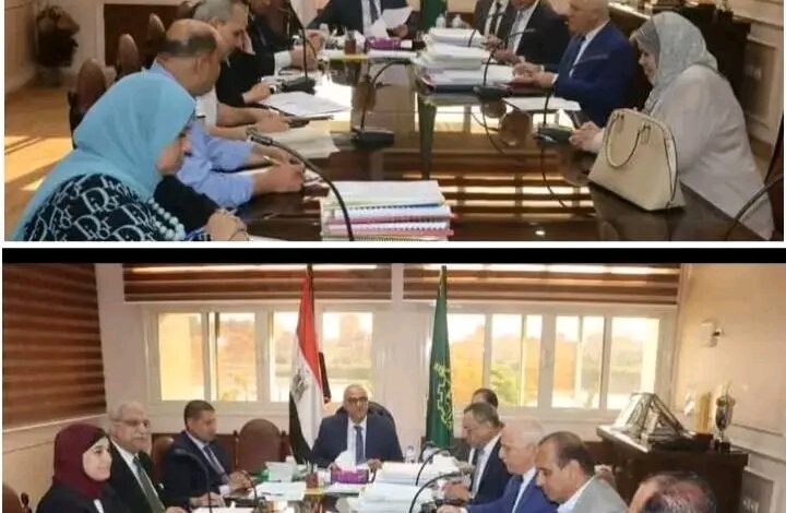محافظ القليوبية يترأس اجتماع لجنة اختيار عدد من الوظائف القيادية.