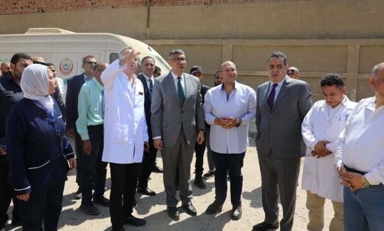 محافظ الجيزة يتفقد مستشفى الحوامدية العام للوقوف على جودة الخدمات الصحية المقدمة للمواطنين