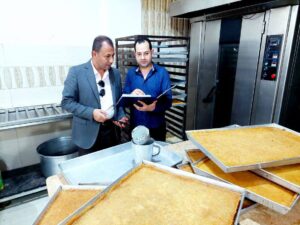 حملات مديرية التموين والأدارة العامة التجارة الداخلية بناحية مدينة الرحمانية