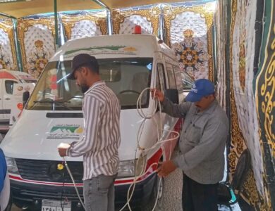 مواصلة أعمال الصيانة الدورية وترشيد استهلاك الطاقة بمدينة دمنهور