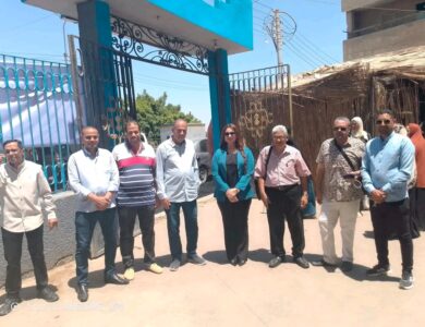 حزب مستقبل وطن ينظم اكبر قافلة طبية بنادي المراغة
