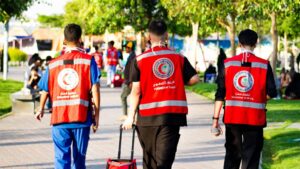 اكثر من 300 متطوع ومتطوعة يساهمون في خطة الانتشار الإسعافي لهيئة الهلال الأحمر السعودي بمحافظة الطائف خلال صيف 2025