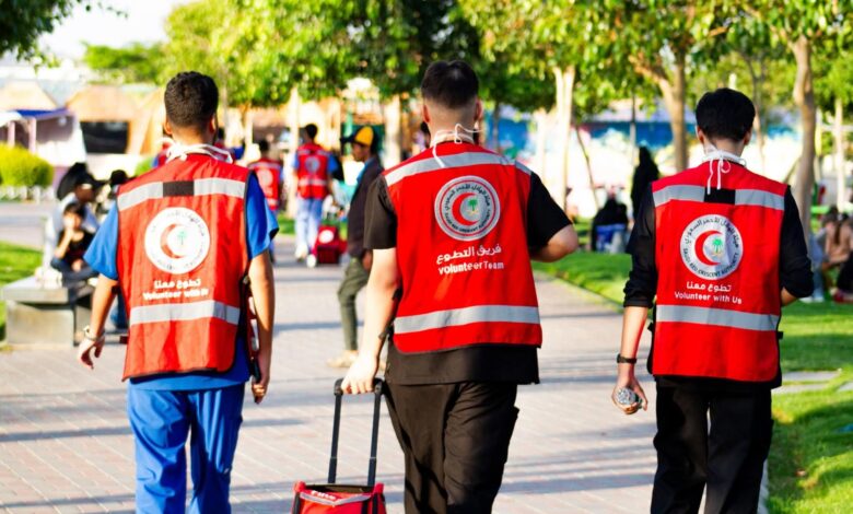 اكثر من 300 متطوع ومتطوعة يساهمون في خطة الانتشار الإسعافي لهيئة الهلال الأحمر السعودي بمحافظة الطائف خلال صيف 2025