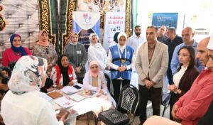 محافظ البحيرة تتفقد فعاليات حملة التبرع بالدم فى ثالث أيام عملها بمجمع دمنهور الثقافي