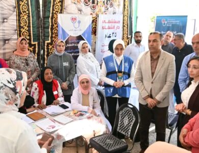 محافظ البحيرة تتفقد فعاليات حملة التبرع بالدم فى ثالث أيام عملها بمجمع دمنهور الثقافي
