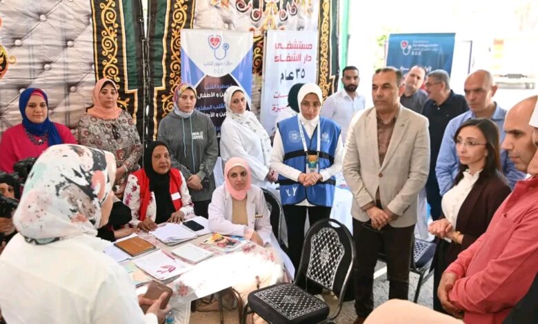 محافظ البحيرة تتفقد فعاليات حملة التبرع بالدم فى ثالث أيام عملها بمجمع دمنهور الثقافي