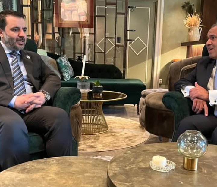 وزير الخارجية المصرية  وقوف مصر مع الشعب السوري الشقيق