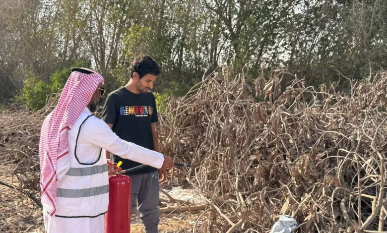 بيئة القنفذة تنفذ جولات توعوية للمزارعين للحد من حرائق المزارع خلال فصل الصيف