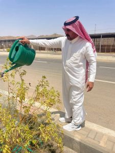 مكاتب “البيئة” بالعاصمة المقدسة وخليص وأضم تواصل تنفيذ مبادرات سقيا المزروعات لتعزيز استدامة الغطاء النباتي