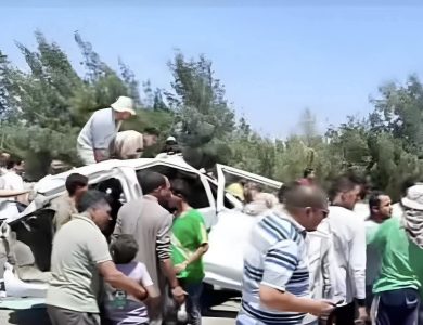 كارثة جديدة على "الإقليمي" قرب بني سلامة.. مصرع وإصابة العشرات في تصادم مروّع بين ميكروباصين