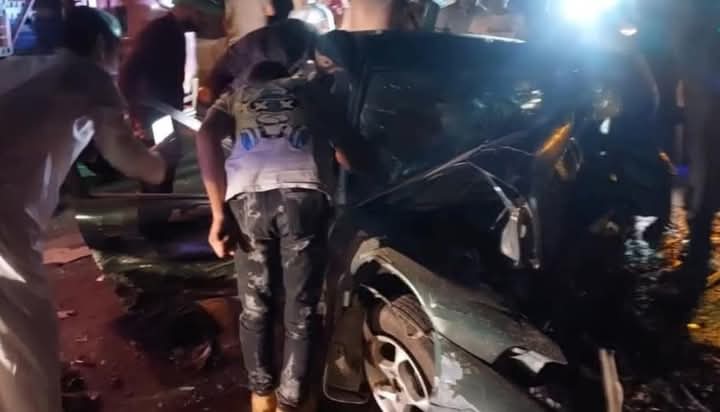 حادث في طريق الواحات