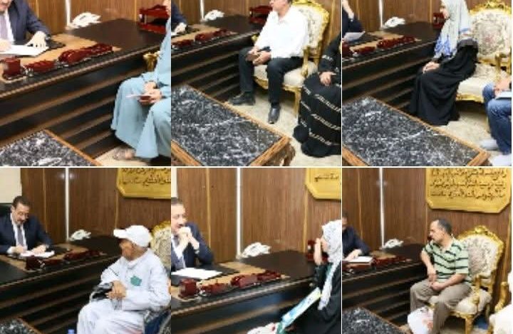 محافظ المنوفية يقرر صرف مساعدة لحالة إنسانية بقويسنا ويوجه بتسهيل إجراء تدخل جراحى لحالة مرضية .