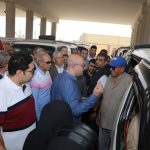 محافظ بني سويف يتفقد بدء التشغيل التجريبي الجزئي لمجمع المواقف الجديد بخطي ناصر والواسطى