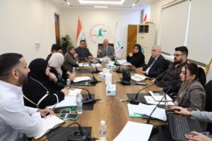 دائرة العيادات العراقية الطبية الشعبية تعقد اجتماعها الدوري لمناقشة واقع عمل المنظومة الوطنية للتتبع الدوائي