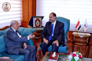 محافظ سوهاج يستقبل النقيب العام لمهندسي مصر 