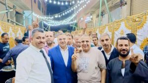 برلمان..ابناء الصعيد و العتموني ابناء محافظه القليوبيه يستقبلون مرشحهم