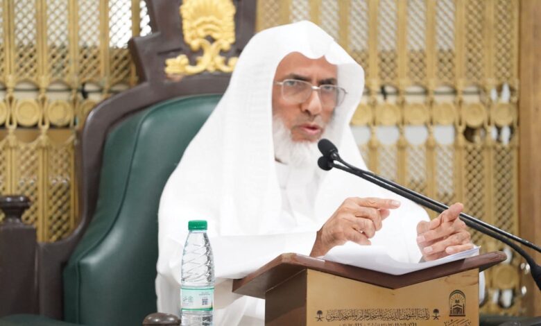 رئاسة الشؤون الدينية بالمسجد الحرام تواصل تقديم الدروس العلمية التأصيلية ضمن حلقات العلم