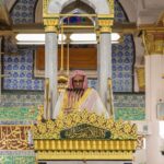 فضيلة الشيخ حسين آل الشيخ يؤم المصلين لصلاة الجمعة بالمسجد النبوي