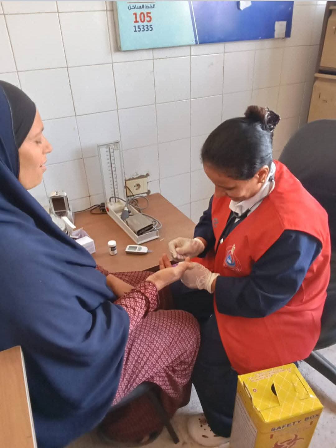 تنفيذا لتوجيهات الدكتور خالد عبدالغفار نائب رئيس مجلس الوزراء للتنمية البشرية وزير الصحة والسكان..