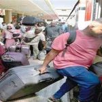 السودانيين في أول رحلة بـ«القطار» الي اسوان تحمل 1000 عائدة الي وطنهم طوعا.