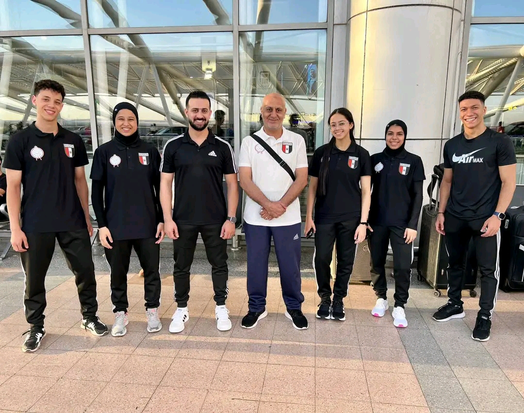 بعثة الكاراتيه المصري تنطلق إلى نيجيريا لخوض معركة الذهب في بطولة أفريقيا بأبوجا