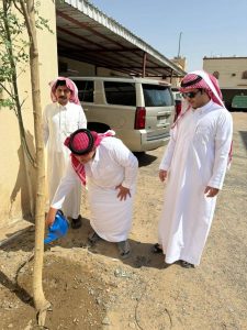 بيئة رنيه تنفذ مبادرة تطوعية لسقيا المزروعات وتعزيز الاستدامة البيئية