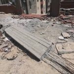 إزالة مخالفات بناء بالدور السابع العلوي بشارع الضغط العالي بدمنهور