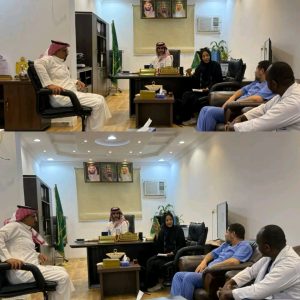 وحدة البيئة ببني مالك تستقبل وفدًا من "الحياة الفطرية" لبحث إنشاء محمية جبل بثرة