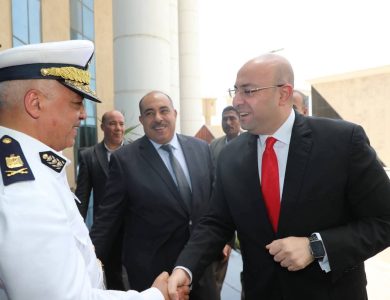 محافظ بني سويف يُهنئ اللواء أسامة جمعة بتجديد الثقة واستمراره مديرا لأمن بني سويف.  