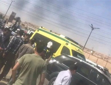 إصابة مستشار بدائرة الأسرة محكمة شبرا الخيمة و6 آخرين في حادث طريق القناطر