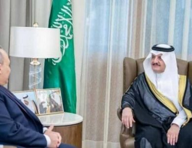 أمير المنطقة الشرقية⁩ يستقبل السفير طارق المليجي القنصل المصري العام بالرياض بمناسبة انتهاء فترة عمله
