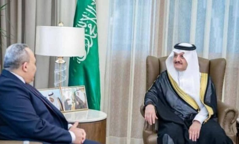 أمير المنطقة الشرقية⁩ يستقبل السفير طارق المليجي القنصل المصري العام بالرياض بمناسبة انتهاء فترة عمله