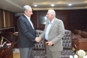 محافظ الغربية يهنئ “الجيار” لتوليه رئاسة مساحة وسط الدلتا