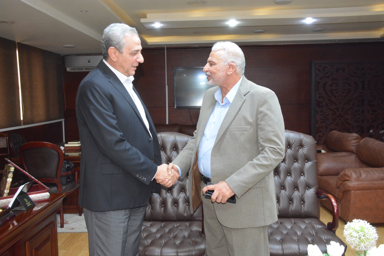 محافظ الغربية يهنئ “الجيار” لتوليه رئاسة مساحة وسط الدلتا