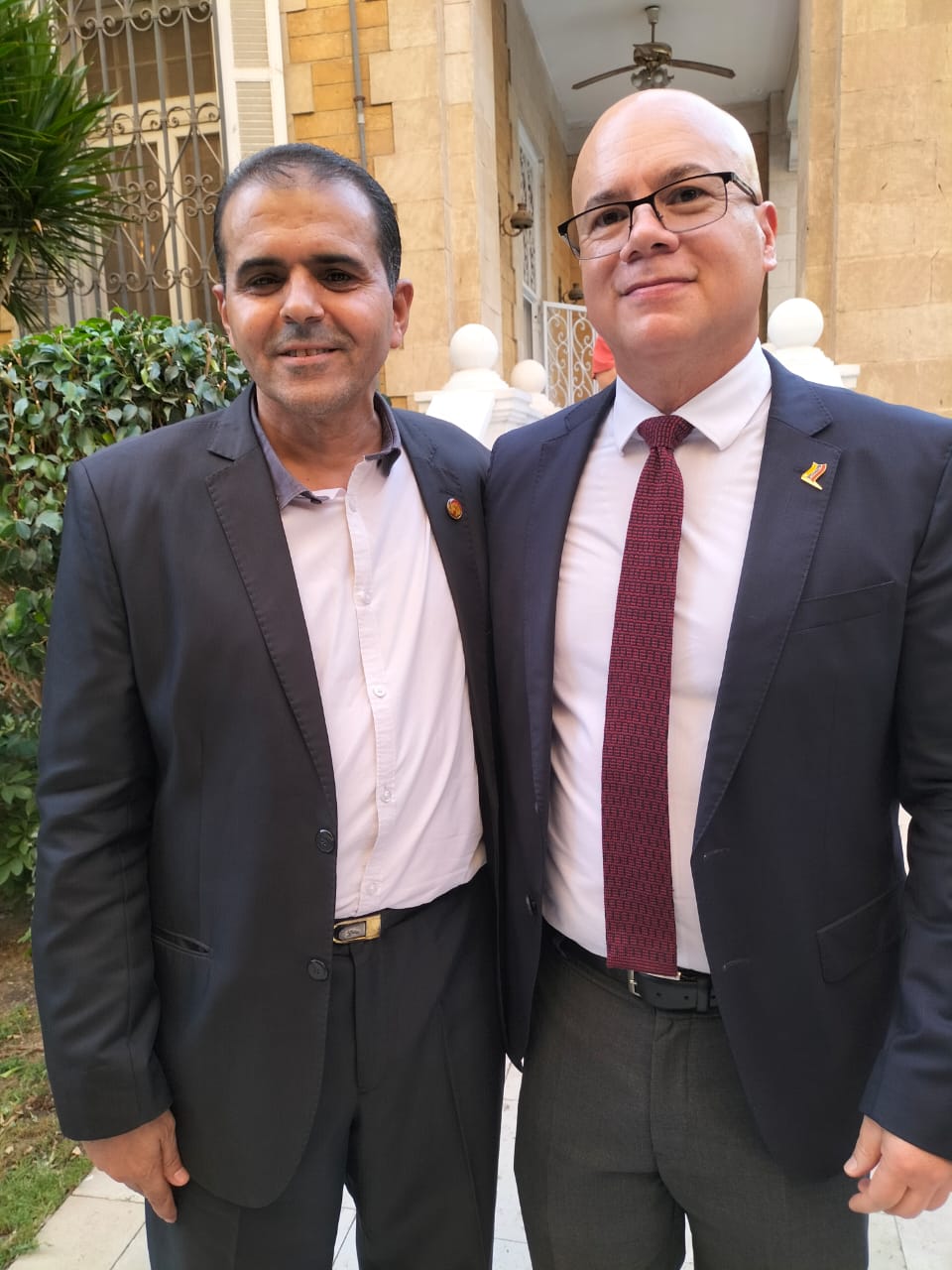 كلمة الاعلامي رامي السيد نائب رئيس شبكة النايل الإخبارية في احتفال فنزويلا بعيدها الوطني
