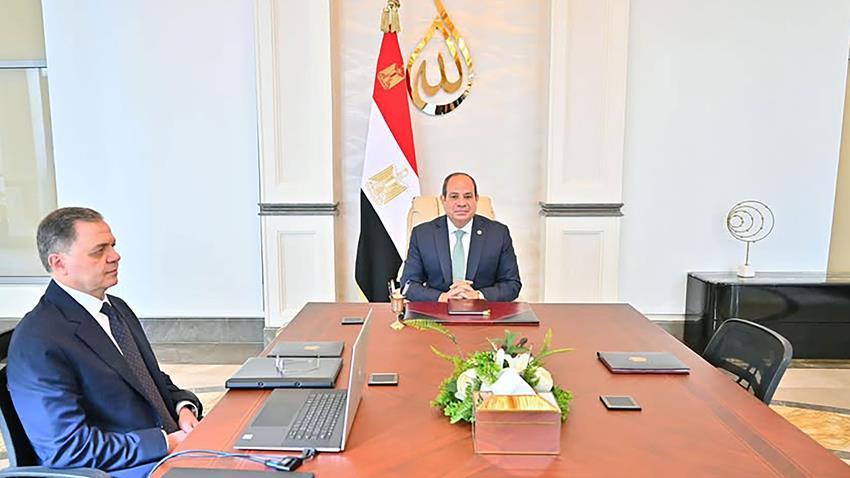 الرئيس يجتمع بوزير الداخلية وحركة تنقلات تشمل الأمن الوطني وأمن الجيزة