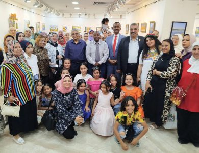 افتتاح معرض إطلالة نوبية بقصر ثقافة الانفوشي بالإسكندرية