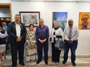 افتتاح معرض إطلالة نوبية بقصر ثقافة الانفوشي بالإسكندرية
