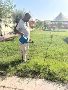 بيئة جدة تواصل جهودها البيئية في مبادرات التشجير وسقيا المزروعات بمستشفى الصحة النفسية بجدة