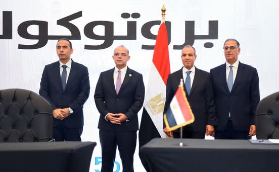 والهجرة وشئون المصريين بالخارج، والدكتور محمد فريد رئيس هيئة الرقابة المالية.