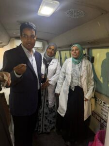 وكيل وزارة الصحة يتفقد أعمال المبادرة الرئاسية ١٠٠ يوم صحة بالاقصر